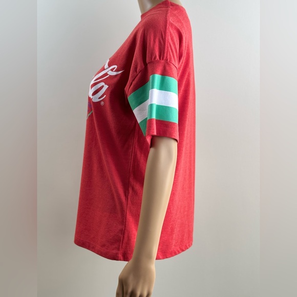 Coca Cola Classic Women’s T-shirt, Short Sleeve, Red Size XS - Picture 5 of 8